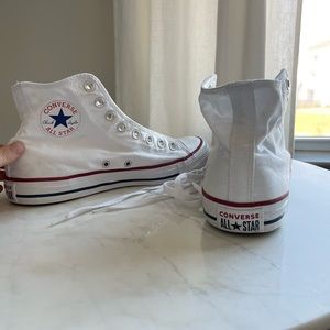 Converse High Top Sneakers (Mens 8, Woman’s 10)